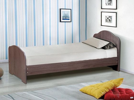Кровать одинарная на уголках №1 800*2000 мм - Кровать одинарная на уголках №1 800*2000 мм, Цвет: Ясе