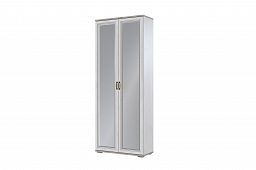 Шкаф 2-х створчатый с 2 зеркальными дверями "Александрия" ШК-102 (Серия 3)