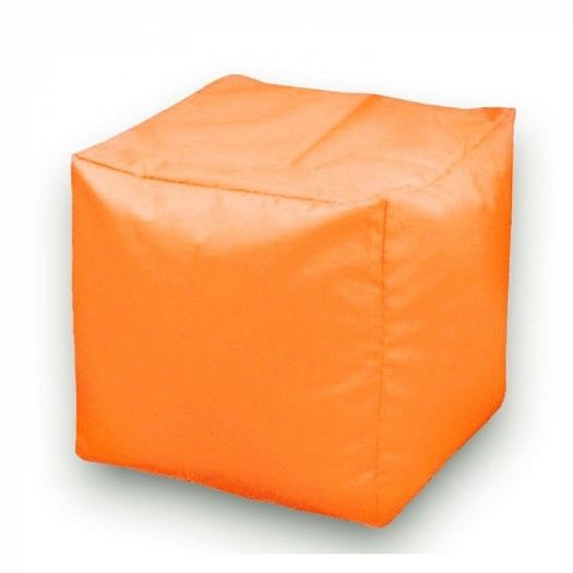 Пуфик "Куб Мини" - Цвет: Оксфорд Оранжевый люминесцентный