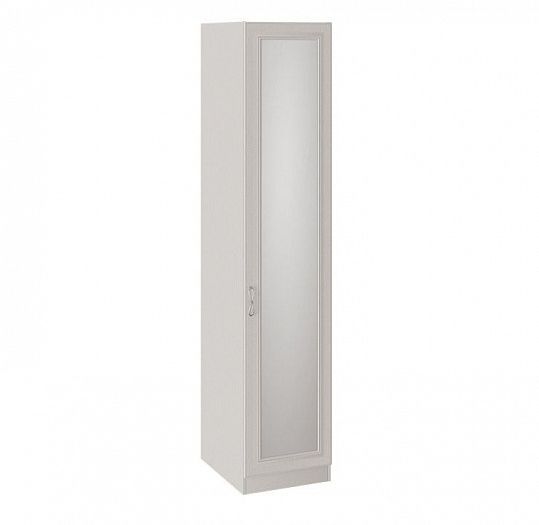Шкаф для белья "Сабрина" 457 мм с 1 зеркальной дверью - Кашемир
