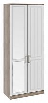 Шкаф для одежды (440) с 1-ой глухой и 1-ой зеркальной дверями "Прованс" СМ-223.07.025L левый