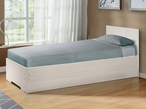 Кровать одинарная на уголках №4 900*1900 мм - Кровать одинарная на уголках №4 900*1900 мм, Цвет: Ясе