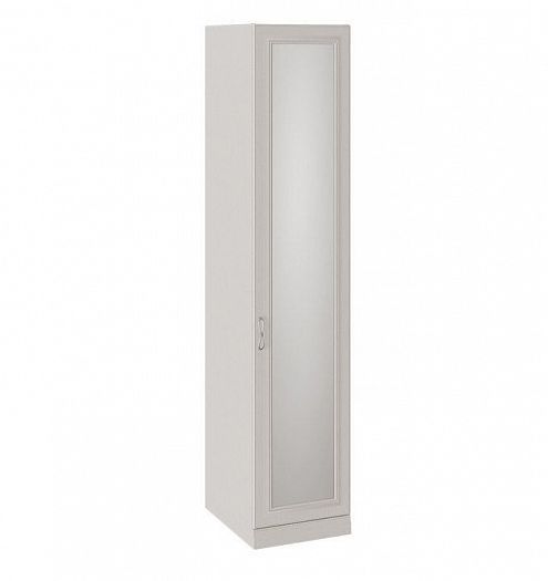 Шкаф для белья "Сабрина" 587 мм с 1 зеркальной дверью с опорой - Кашемир