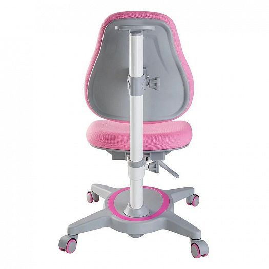 Детское кресло "Primavera I" - Вид сзади, цвет: Розовый (ткань)
