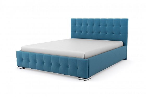 Кровать "Space" 1200 с ламелями - Кровать "Space" 1200 с ламелями, Цвет: Синий 115