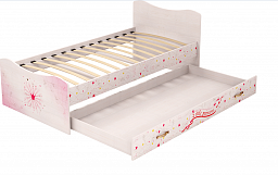 Кровать с ящиком "Принцесса" №4