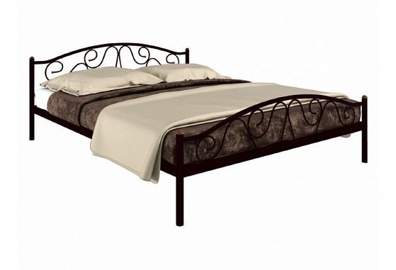 Кровать "Ангелина Plus" 1800 мм (ламели) - Цвет: Черный