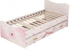 Кровать с ящиком "Принцесса" №4