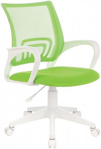 Кресло для оператора "CH-W695NLT" - Зеленый (Ткань)/Зеленый (Сетка)