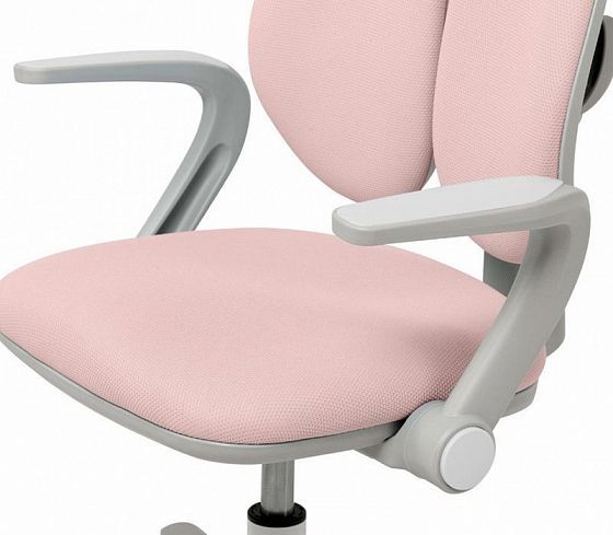 Детское кресло "Mente" с подлокотниками - Сиденье, цвет: Розовый (ткань)