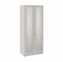 Шкаф для одежды "Сабрина" 457 мм с 2 зеркальными дверями СМ-307.07.222