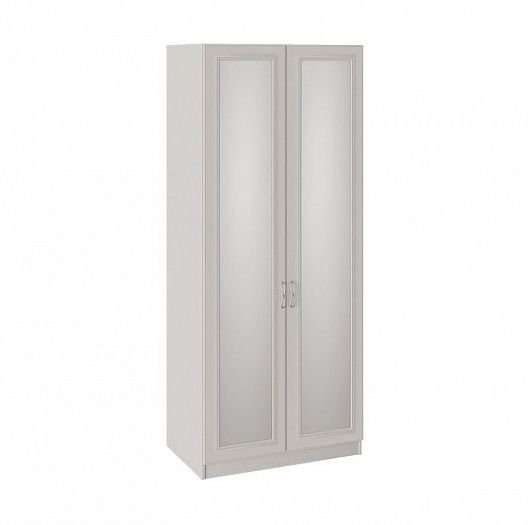 Шкаф для одежды "Сабрина" 457 мм с 2 зеркальными дверями - Цвет: Кашемир