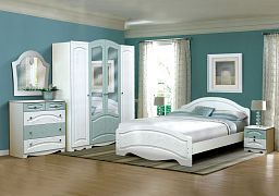 Модульная спальня "Венеция 4" с кроватью 1600*2000 мм